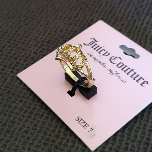 Juicy🍊 Couture Textured Crown👑 Ring💍 - Picture 15 of 16